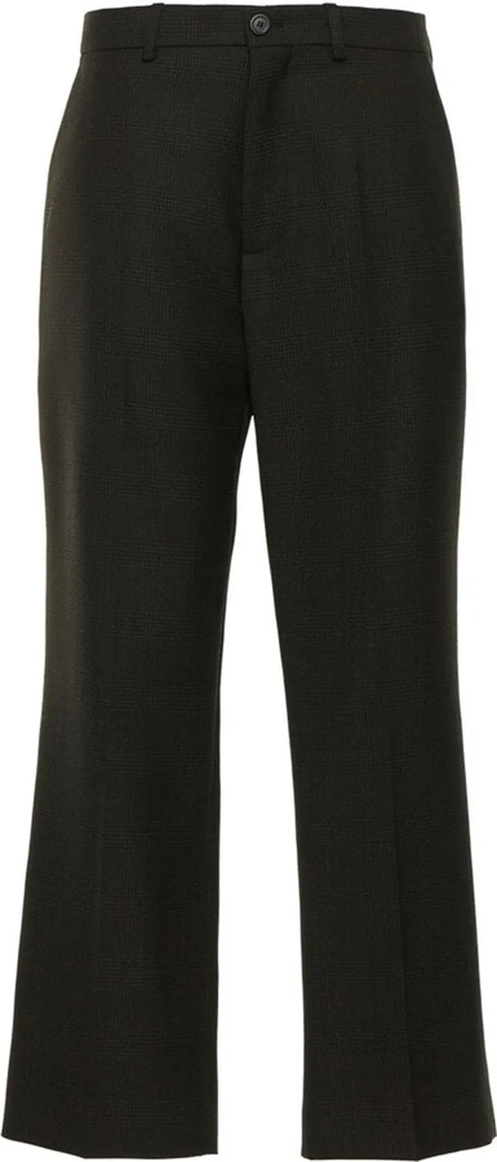 Wool cropped pants