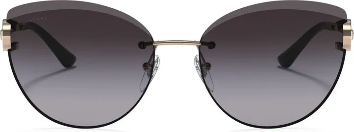Cat-Eye Tinted Sunglasses