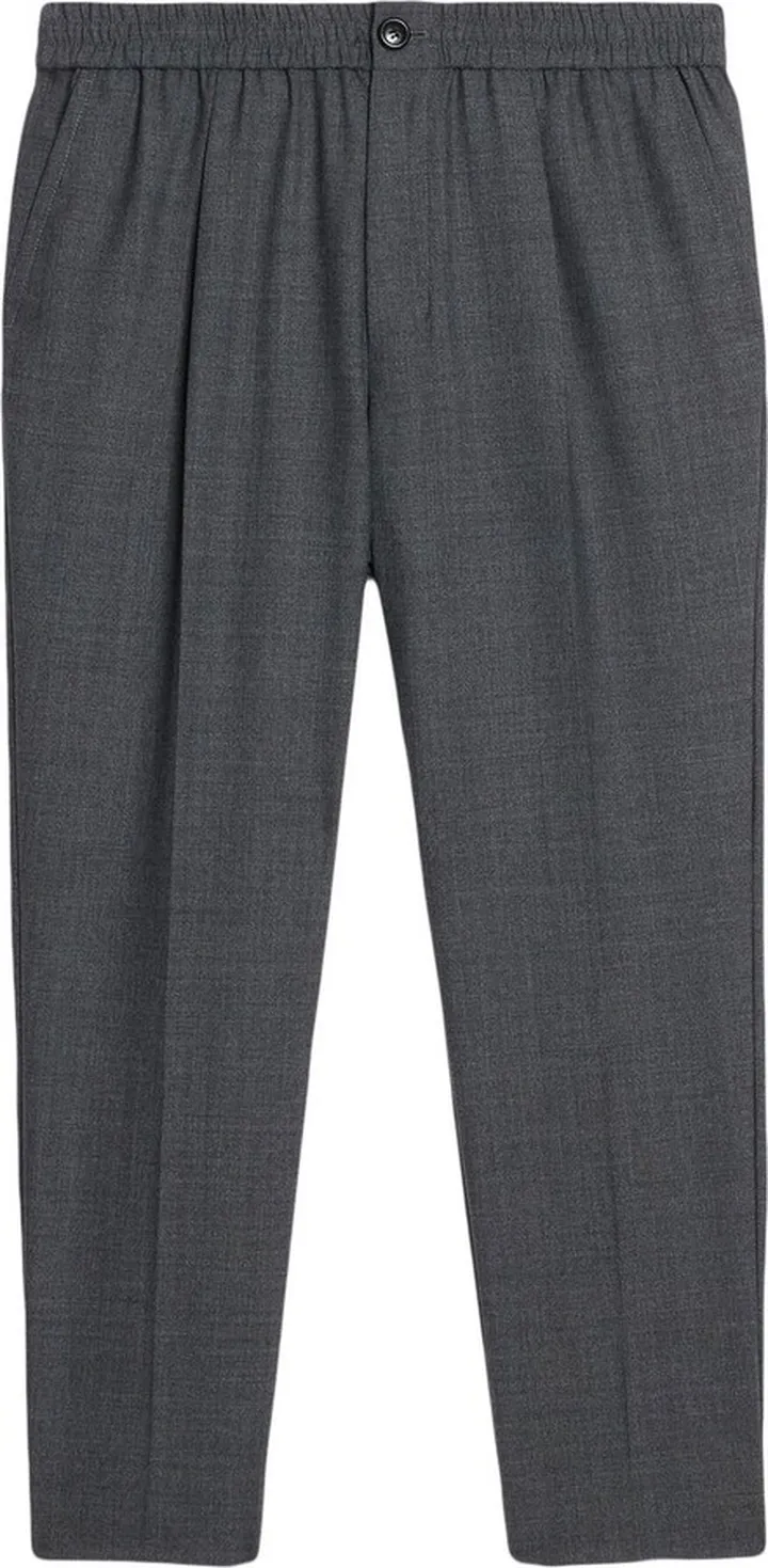 Cropped Wool Trousers