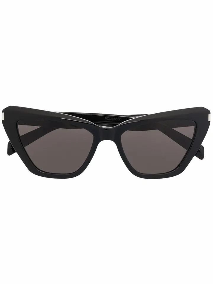 Tinted Cat-Eye Frame Sunglasses