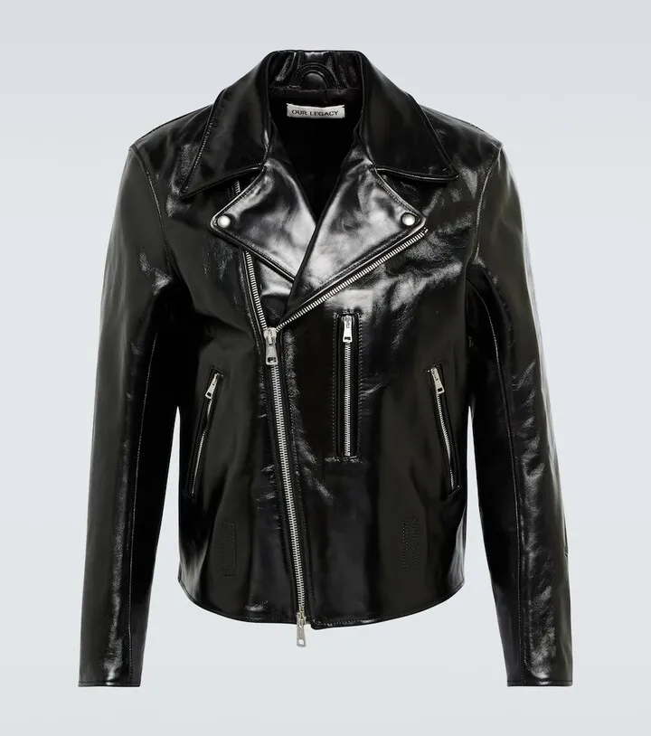 Hellraiser leather biker jacket