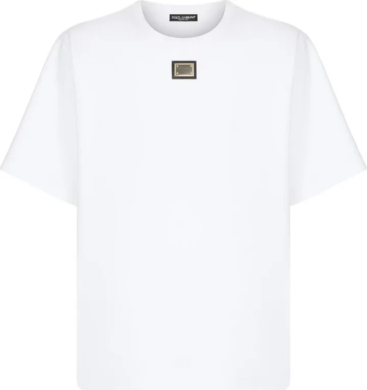 Dolce & Gabbana Logo-Plaque T-Shirt