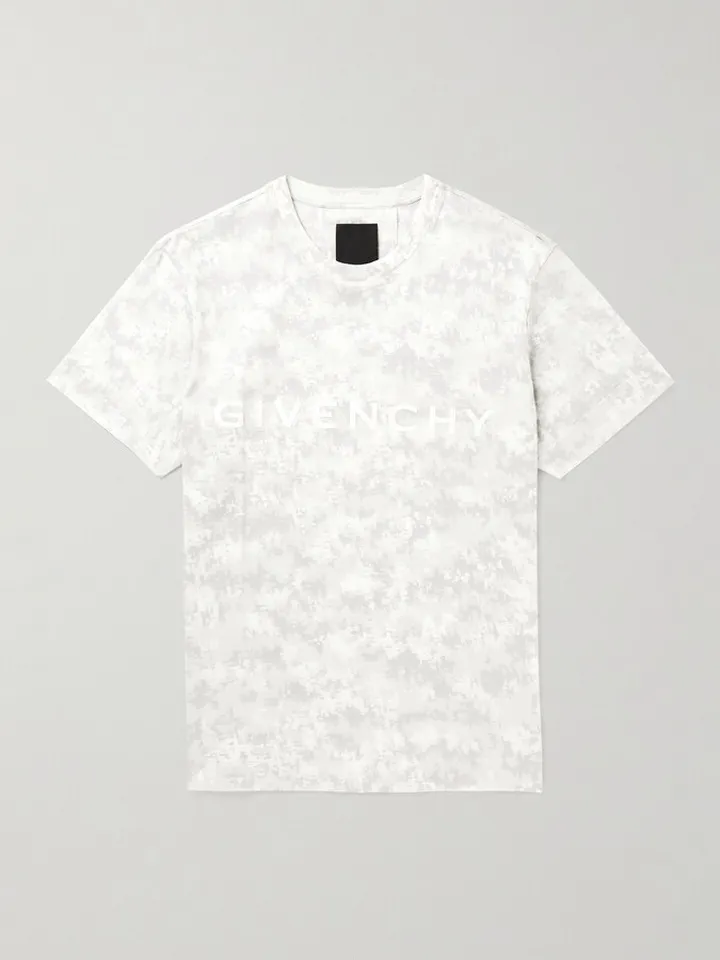 Camouflage Logo-Print Cotton-Jersey T-Shirt