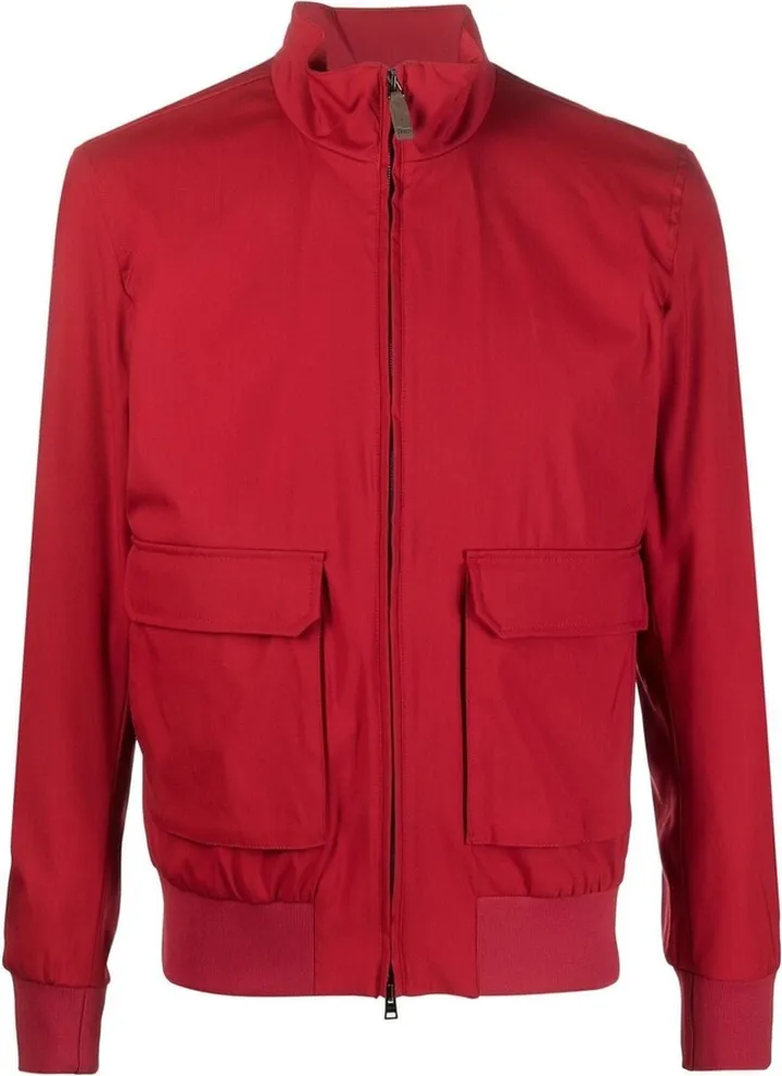 Zip-Up Bomber Jacket