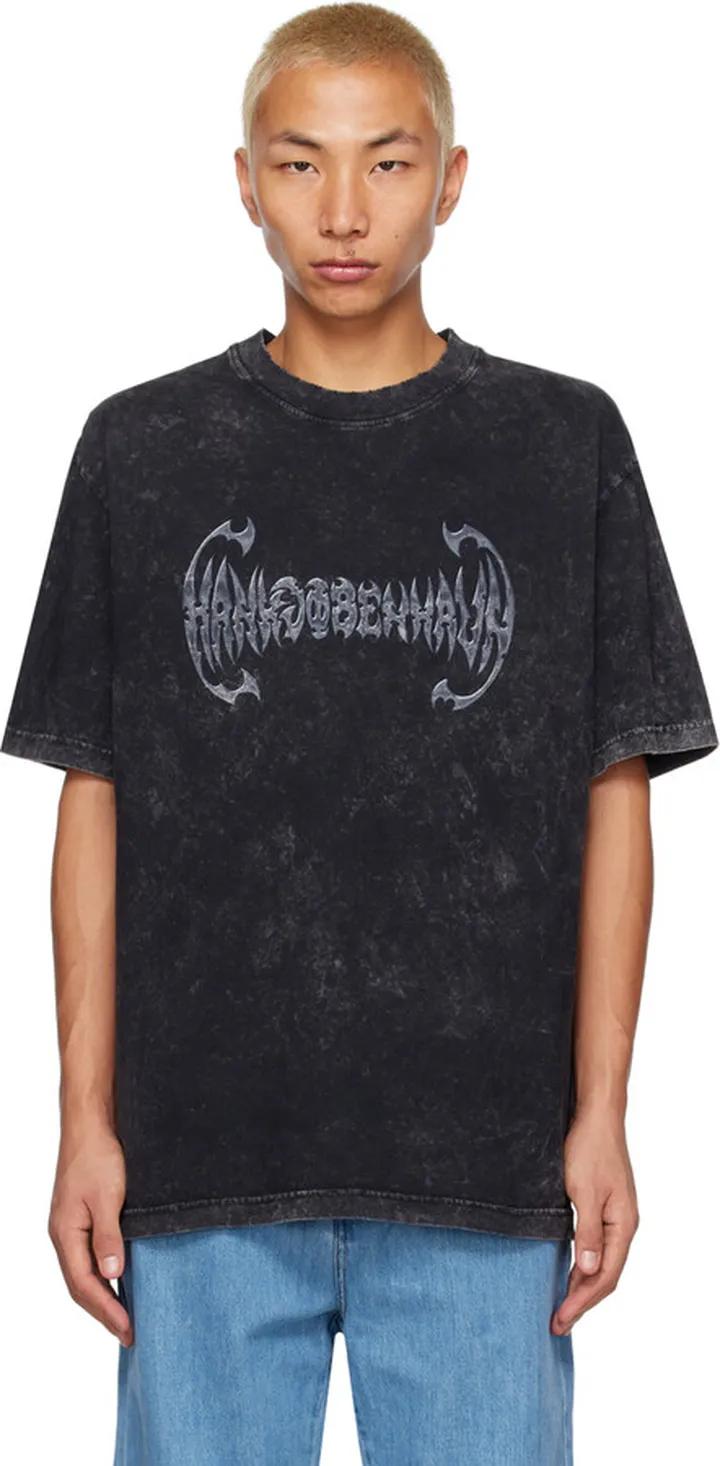 Han Kjobenhavn Black Boxy T-Shirt