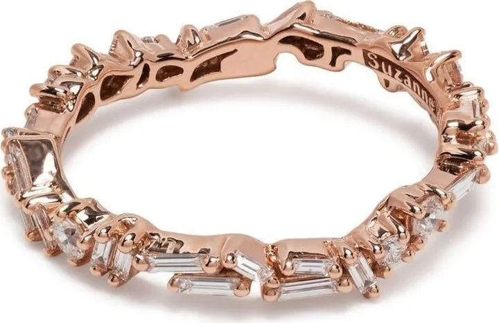 18kt rose gold diamond Firework ring