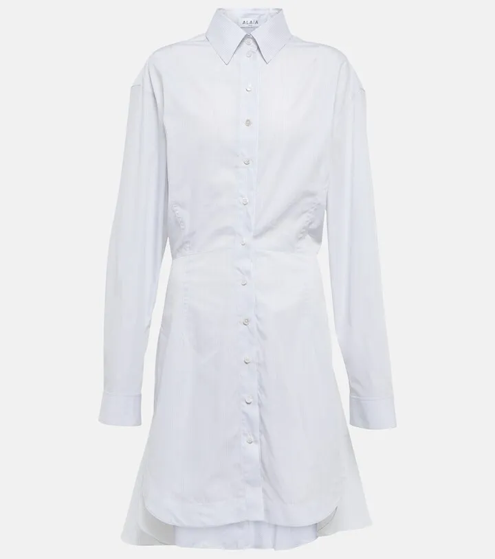 Cotton shirt dress