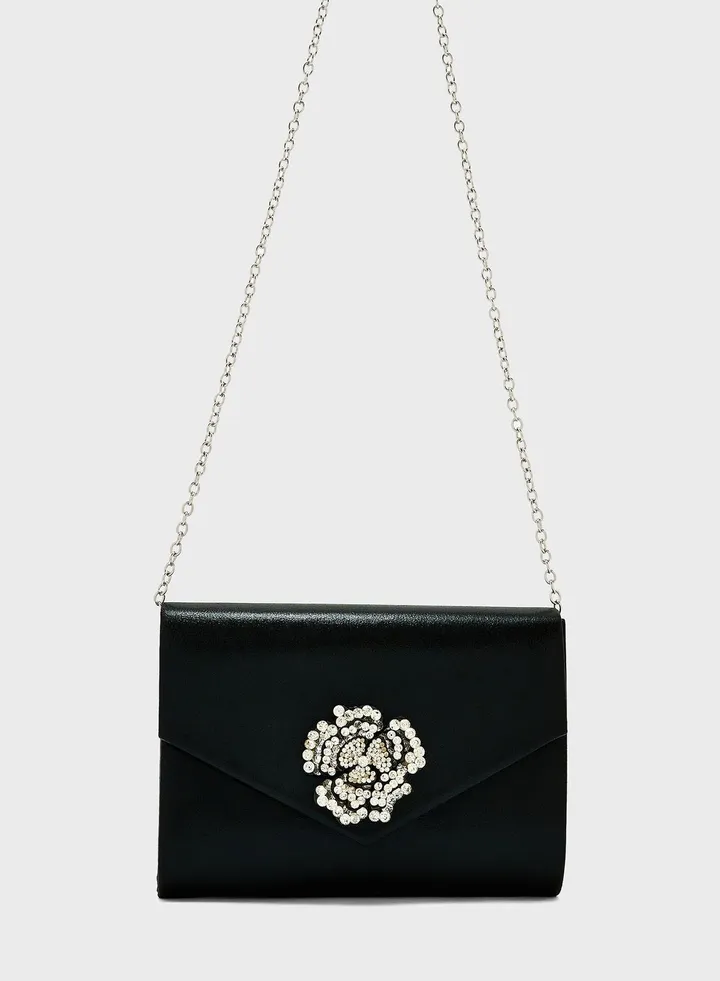 Magnet Lock Clutch Bag