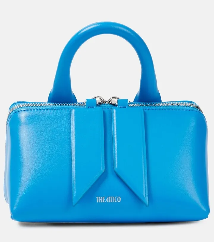Friday Small leather tote bag