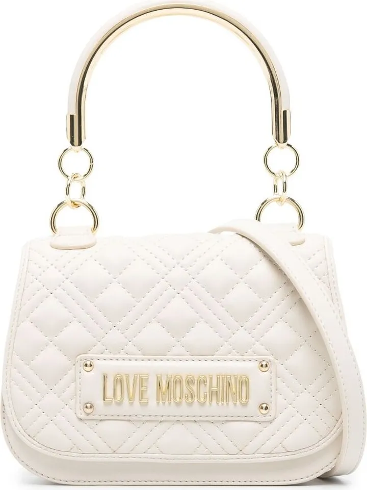 Diamond-Quilted Tote Bag