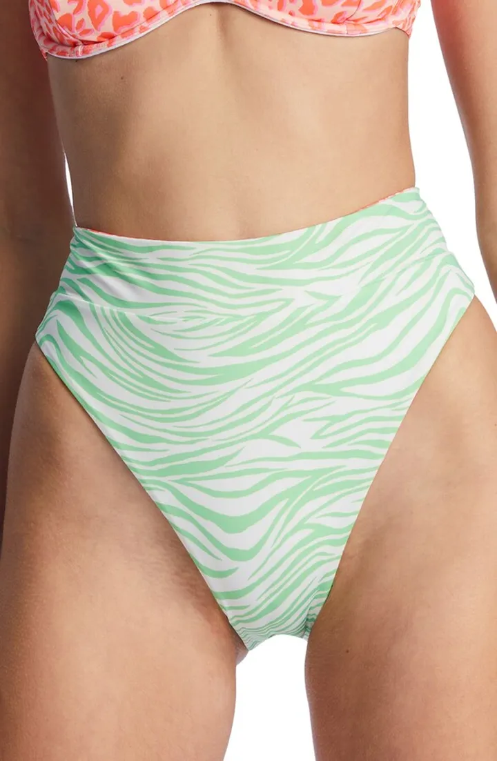 Lei Reversible High Waist Bikini Bottoms