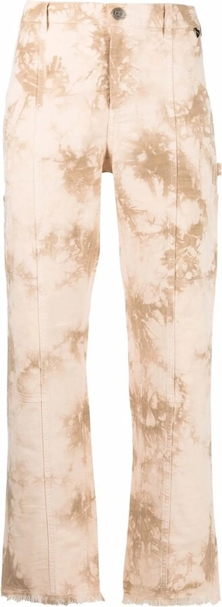 Bleached-Effect Jeans