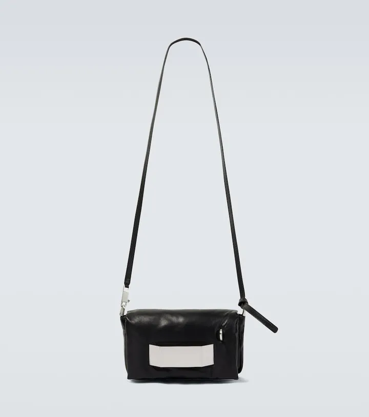 Griffin leather crossbody bag