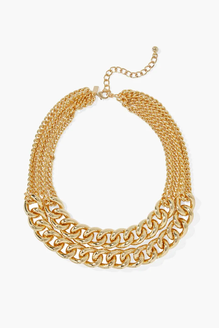 Gold-tone necklace