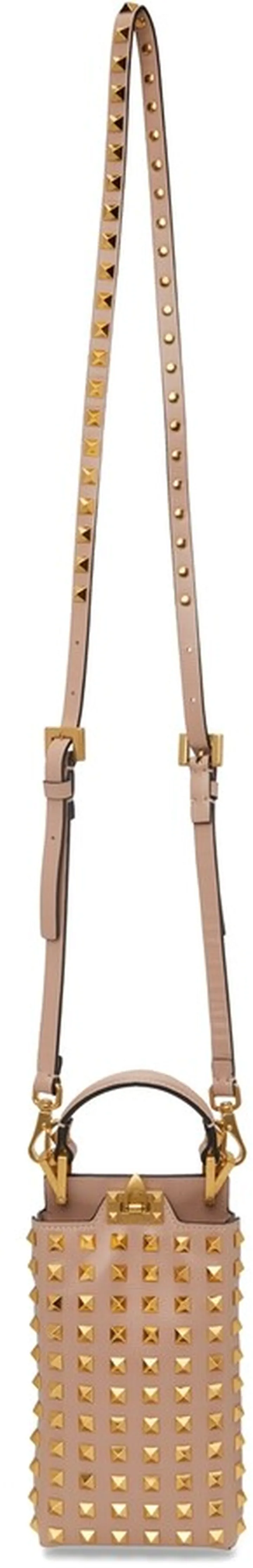 Valentino Garavani Alcove All Over Studs Smartphone Bag