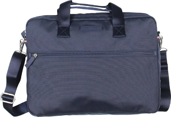 Alexander Mens Slim Laptop Organizer Briefcase