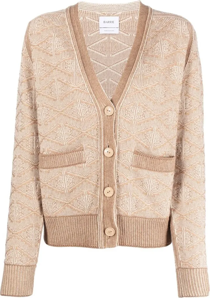 V-neck cashmere cardigan