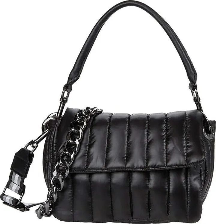 THINK ROYLN Bar Bag (Shiny Black) Handbags