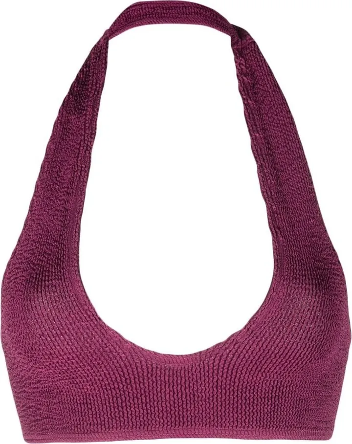 Crossover Strap Detail Bikini Top