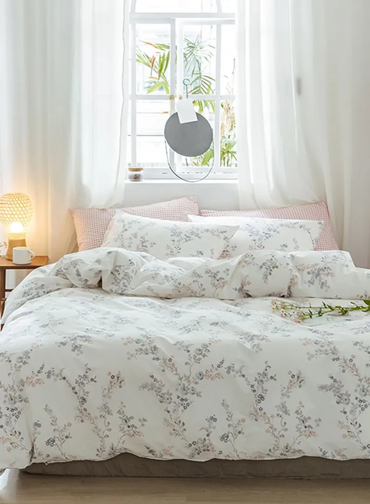 Printed King Bedding Set 200X230Cm