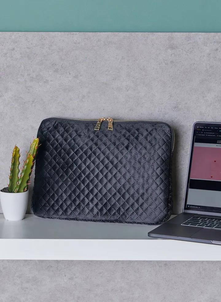 15" Quilted Laptop Bag