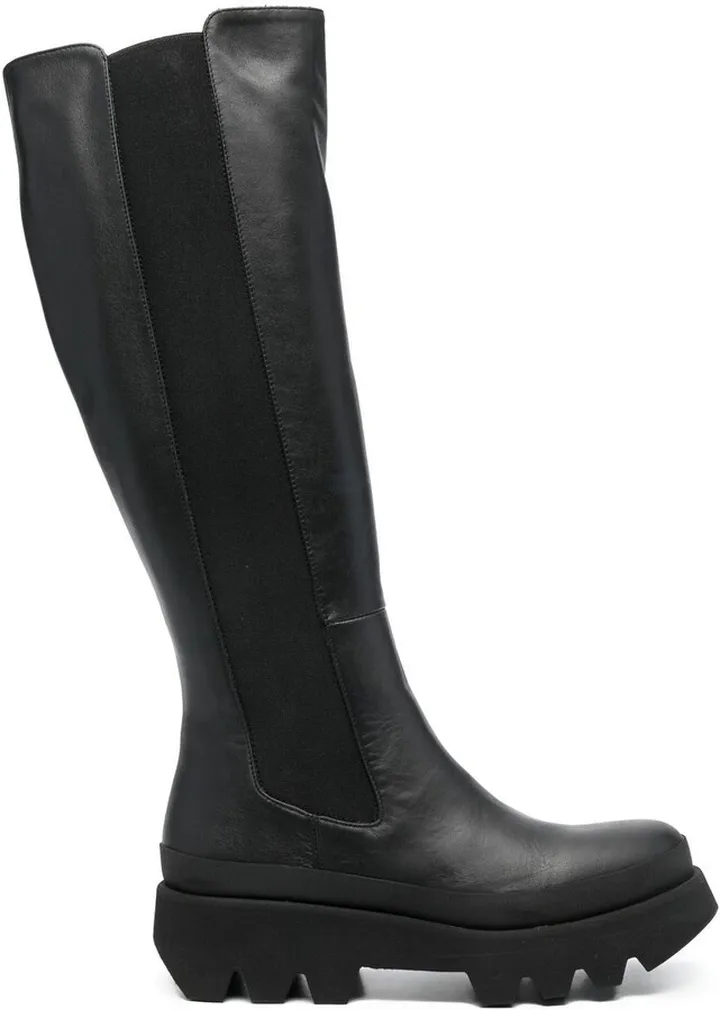 Platform Knee-High Boots