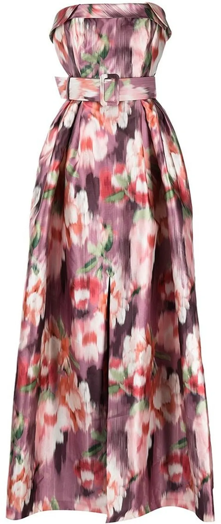abstract-print Brielle gown