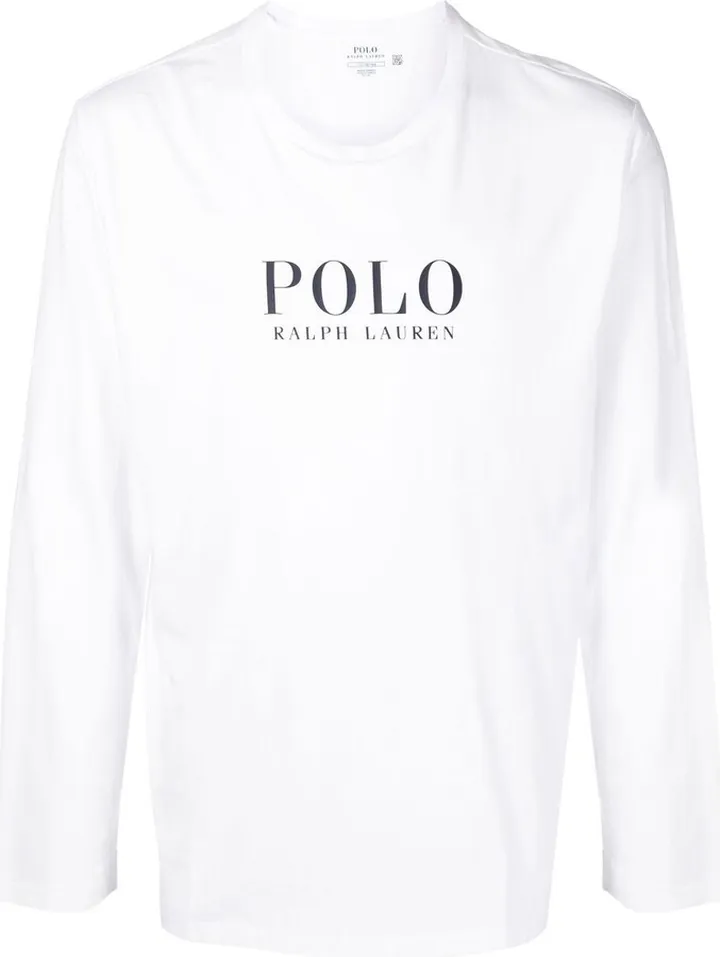 logo-print long-sleeve T-shirt