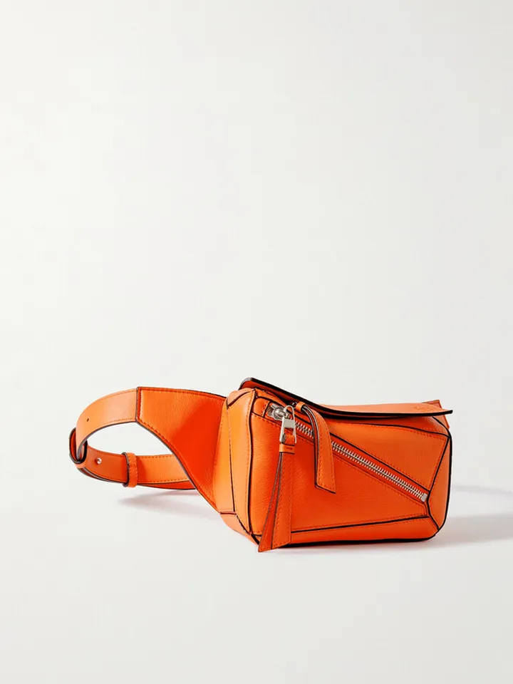 Puzzle Mini Leather Belt Bag