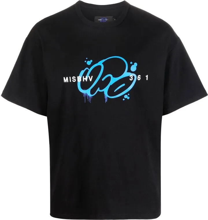x UFO361 logo-print T-shirt
