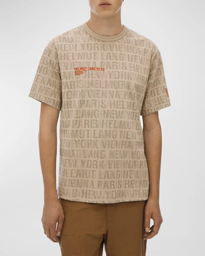 Men's Repeat-Logo Crew T-Shirt