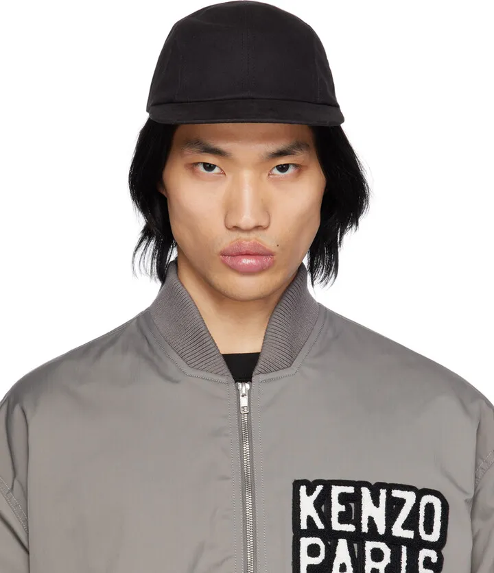 Kenzo Black Boke Flower Baseball Cap