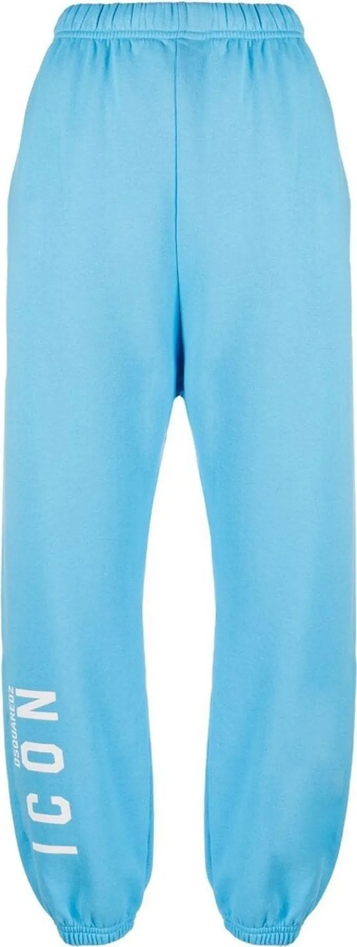 Icon logo jersey track pants