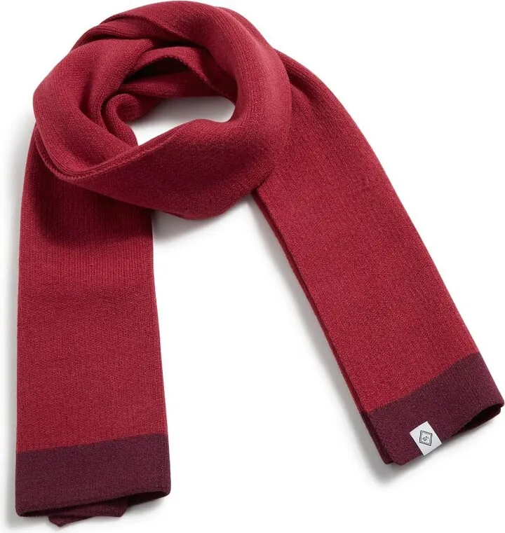 Vera Bradley Women's Solid Knit Scarf Cranberry Red