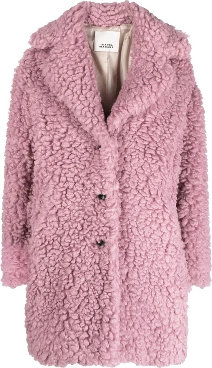 Sabrine faux-shearling coat