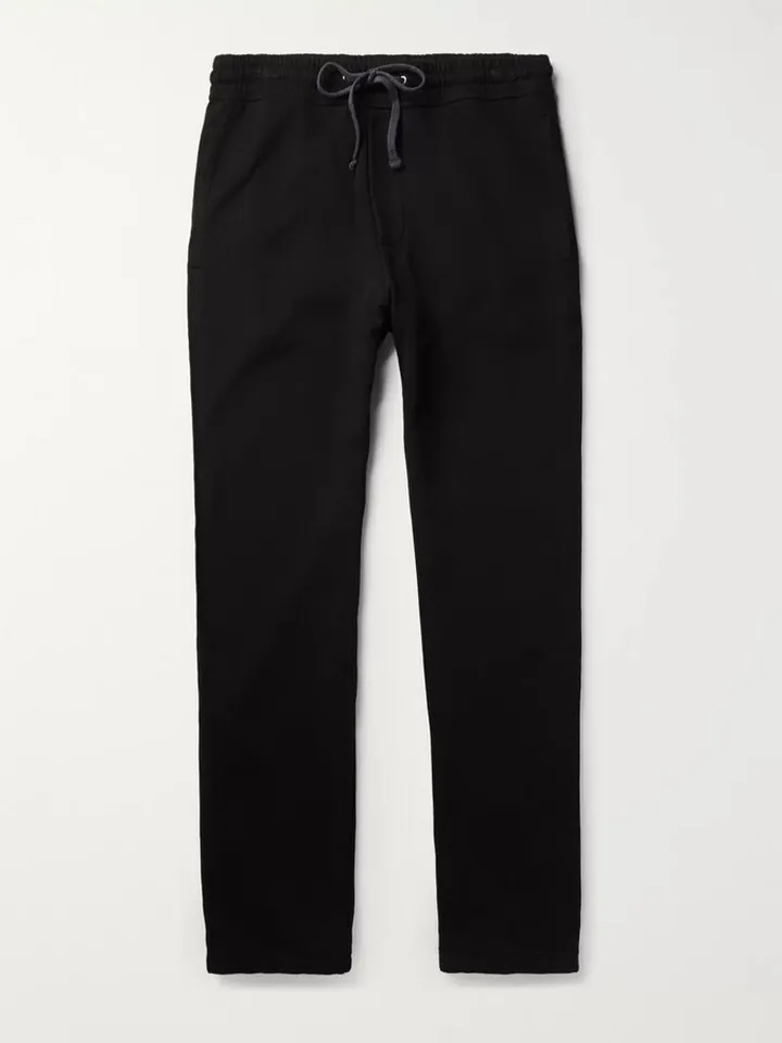 Straight-Leg Supima Cotton-Jersey Sweatpants