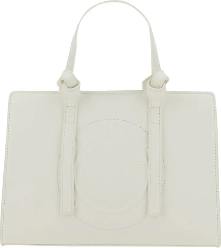 Versace Jeans Couture Logo Embossed Open Top Tote Bag