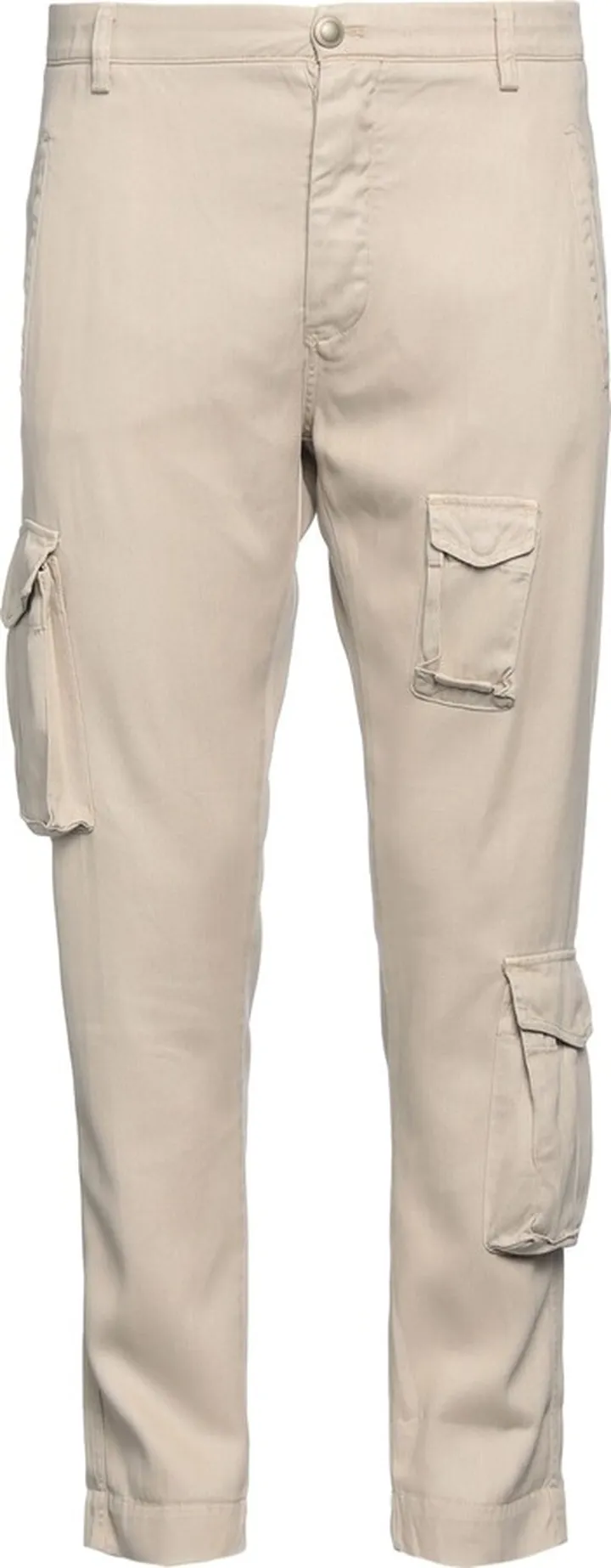Cropped Pants Beige
