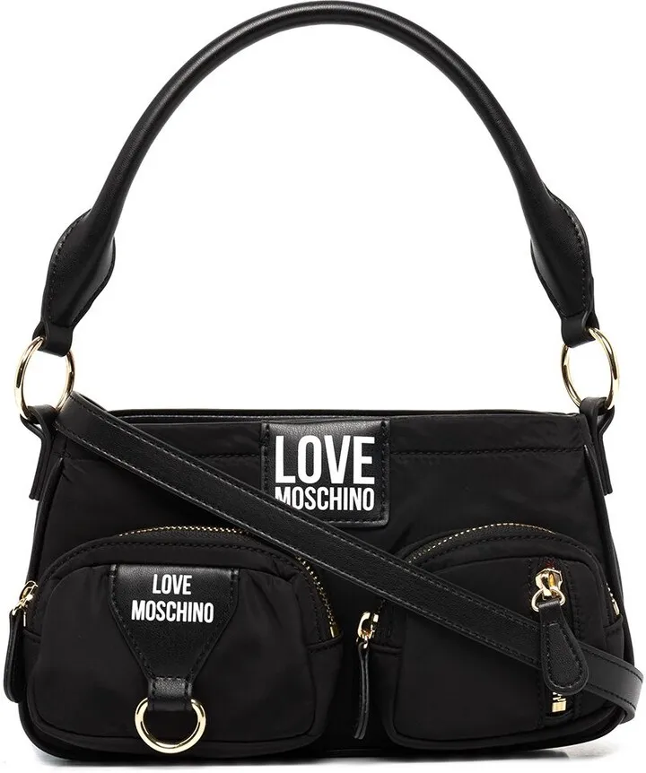 Logo-Patch Crossbody Bag