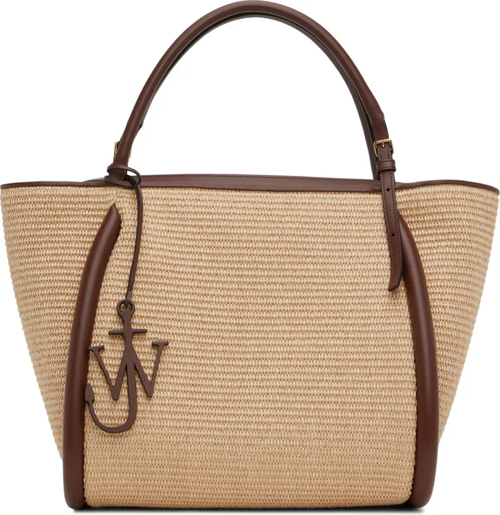 JW Anderson Beige Bumper 31 Tote