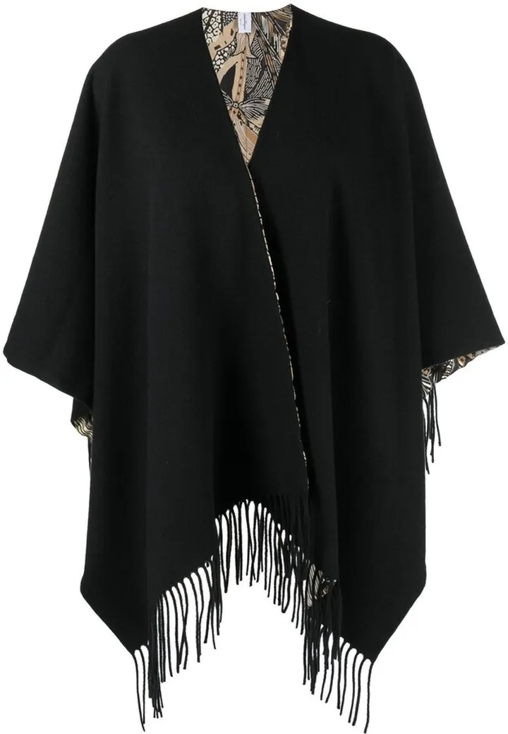 Panelled Batik Cape