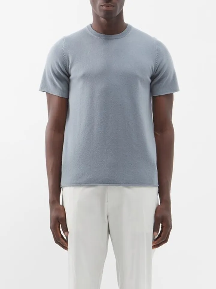 No.64 Stretch-cashmere T-shirt