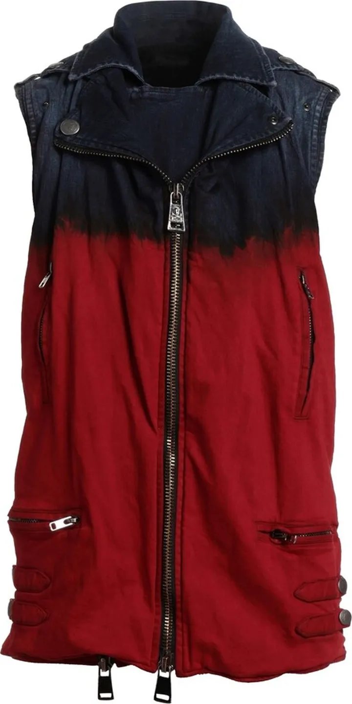 Denim Outerwear Red