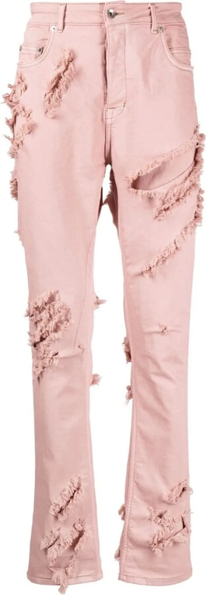 Distressed Skinny-Fit Jeans