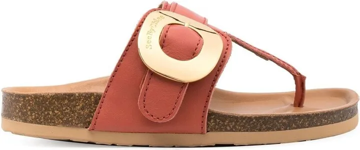 Chany buckled thong sandals