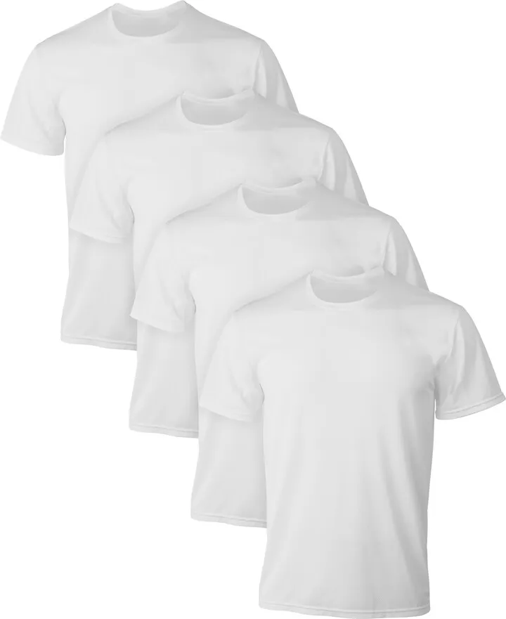 Hanes Men's Ultimate X-Temp 4-Pk. Moisture-Wicking Mesh T-Shirts