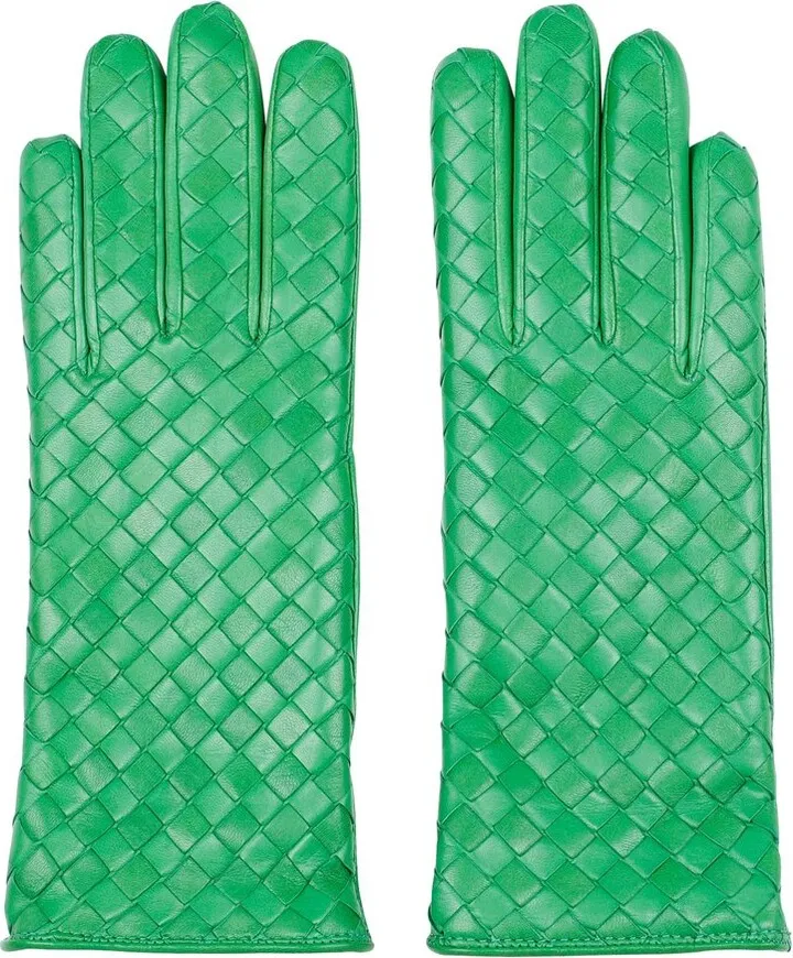 Bottega Veneta Classic Intrecciato Gloves