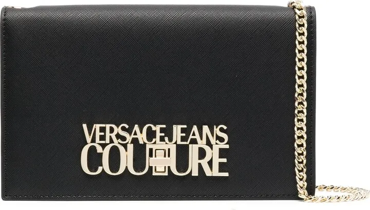 Logo-Plaque Detail Crossbody Bag