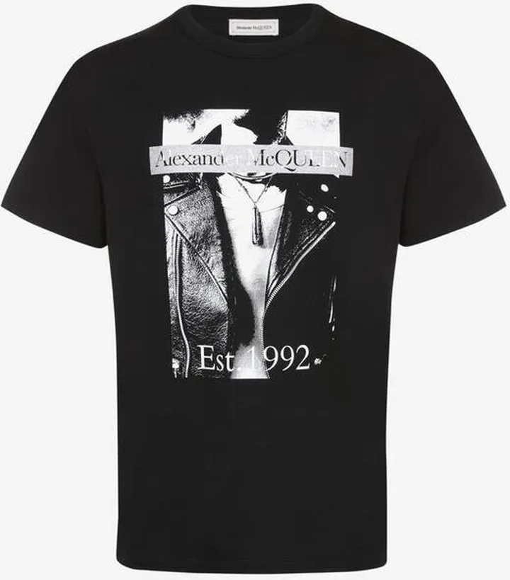 Men's Atelier T-Shirt In Black Mix