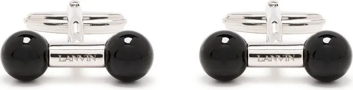Engraved Onyx Cufflinks
